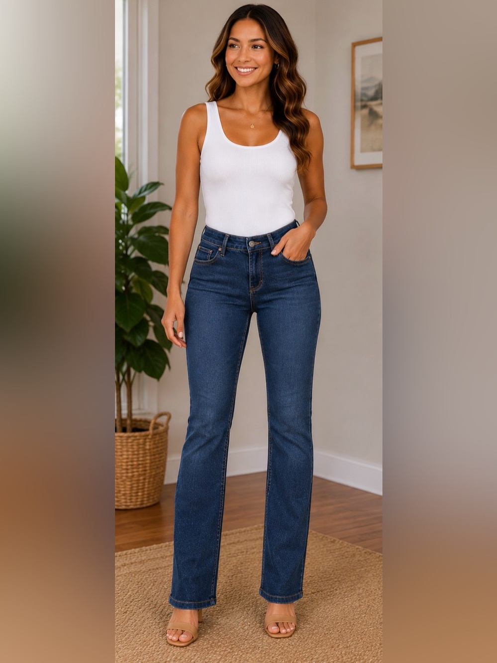 Mossimo Premium Denim Dark Wash Jeggings – Size 4